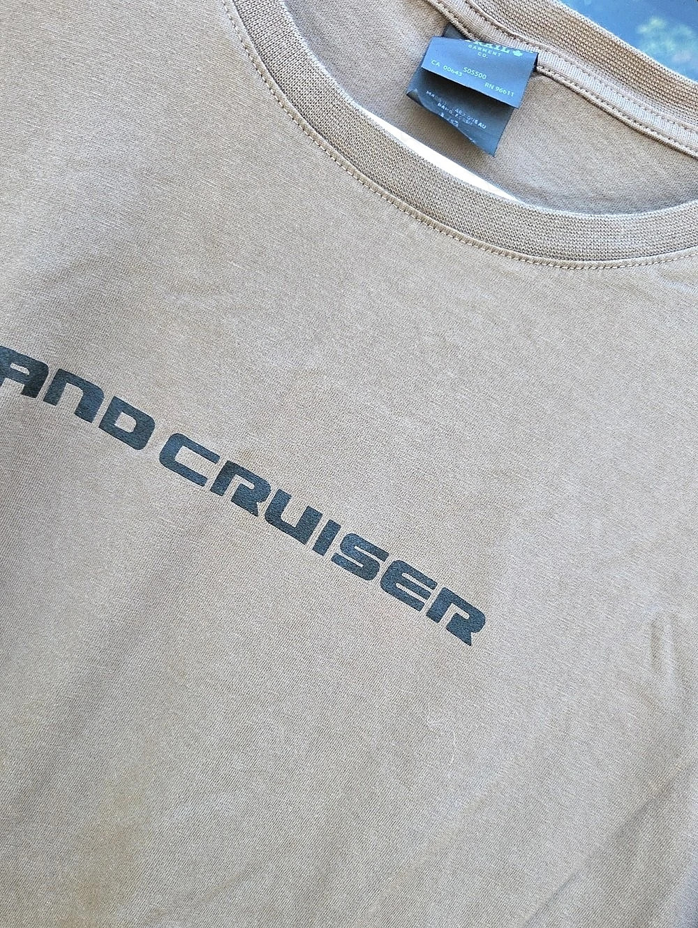 Land Cruiser Men's Brown Size Large Tee